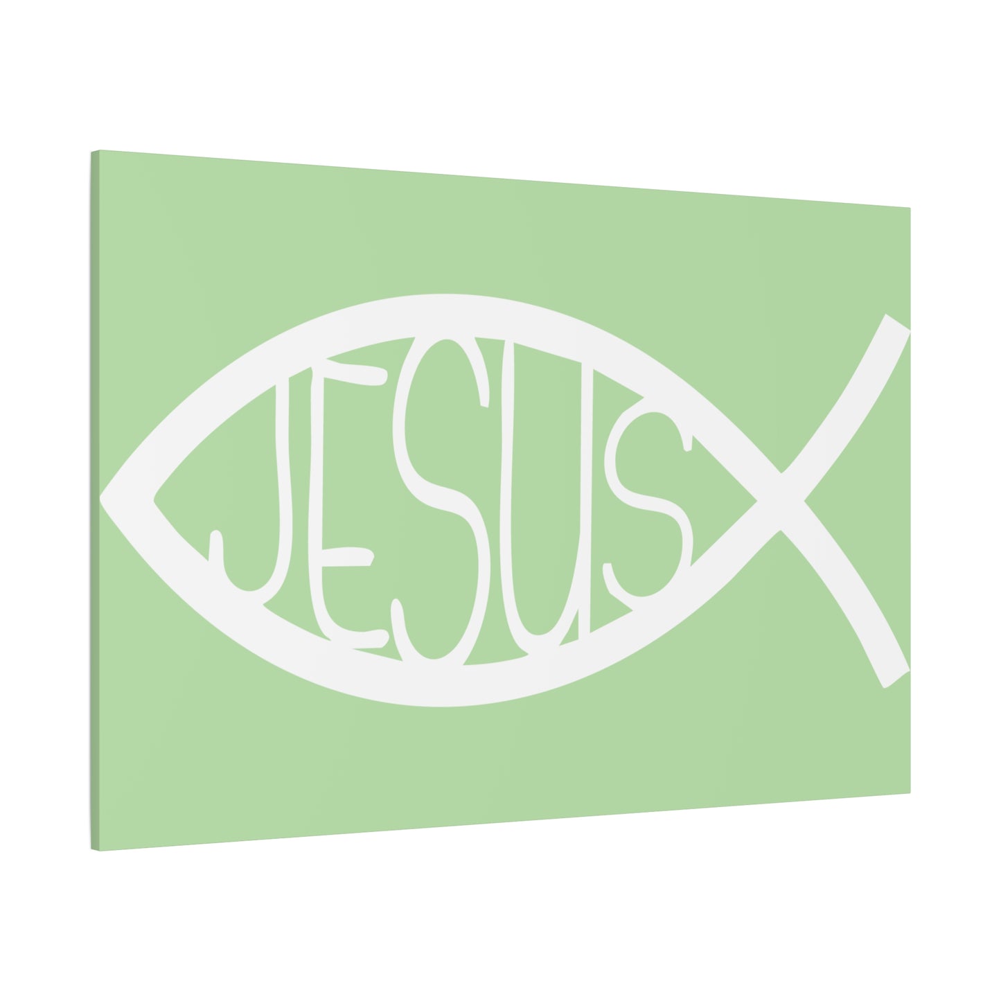 Jesus Fish - Wall Art Canvas