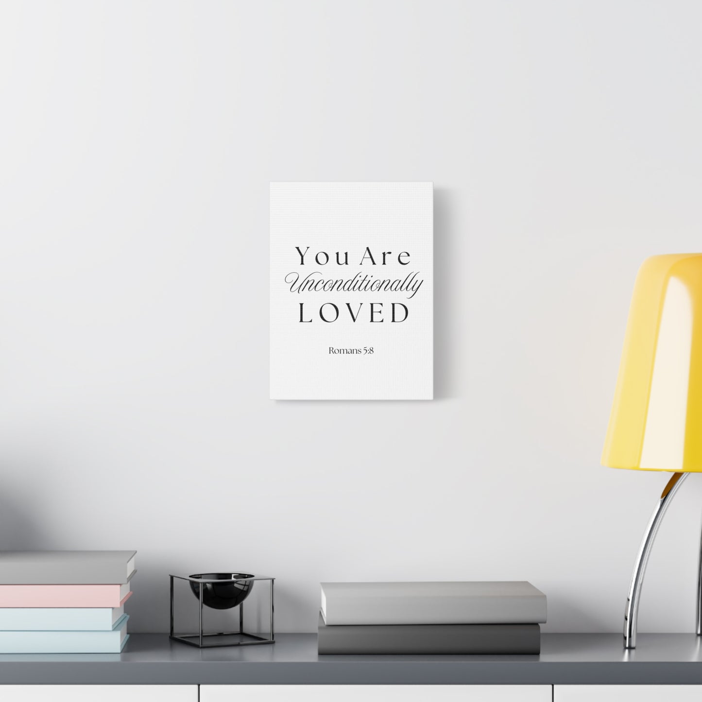 Wall Art Canvas - Unconditionally Loved