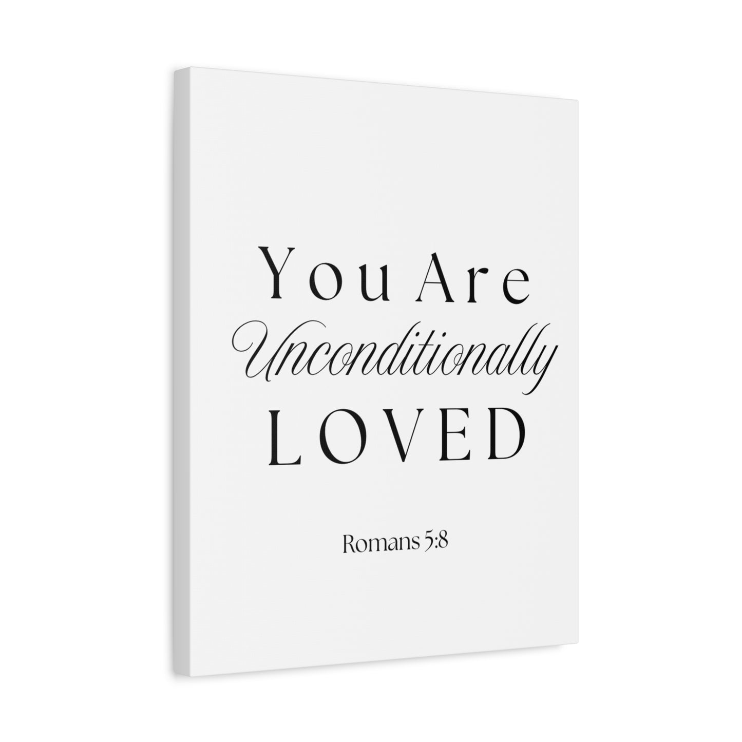 Wall Art Canvas - Unconditionally Loved
