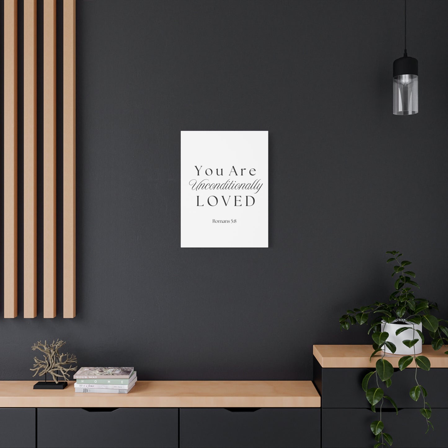 Wall Art Canvas - Unconditionally Loved
