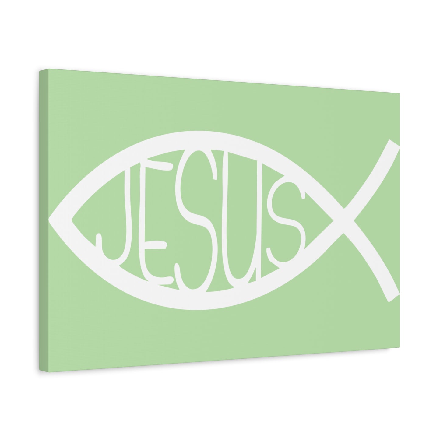Jesus Fish - Wall Art Canvas