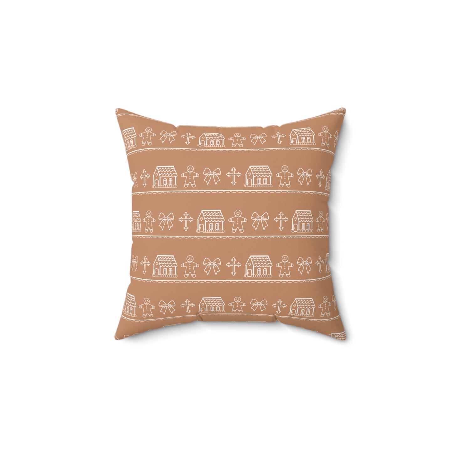 Christmas Gingerbread Pillow