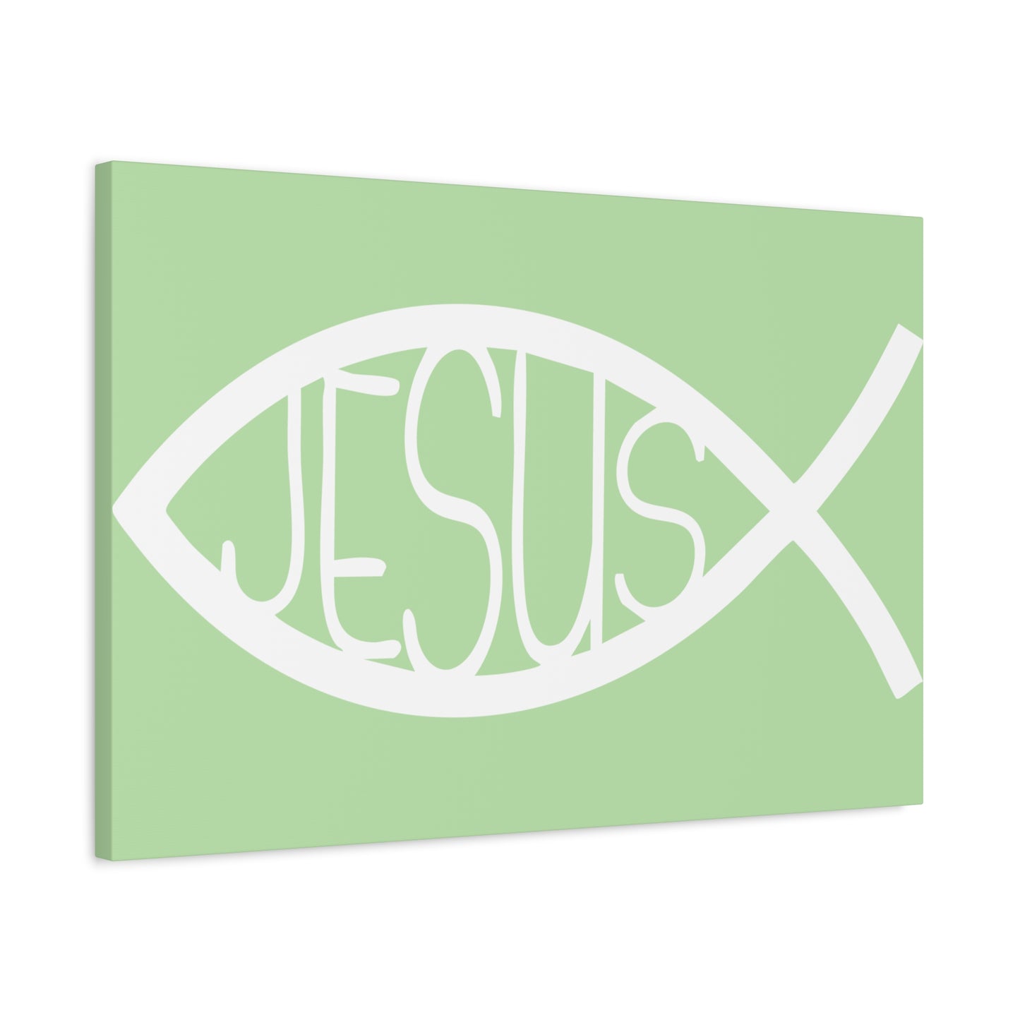 Jesus Fish - Wall Art Canvas