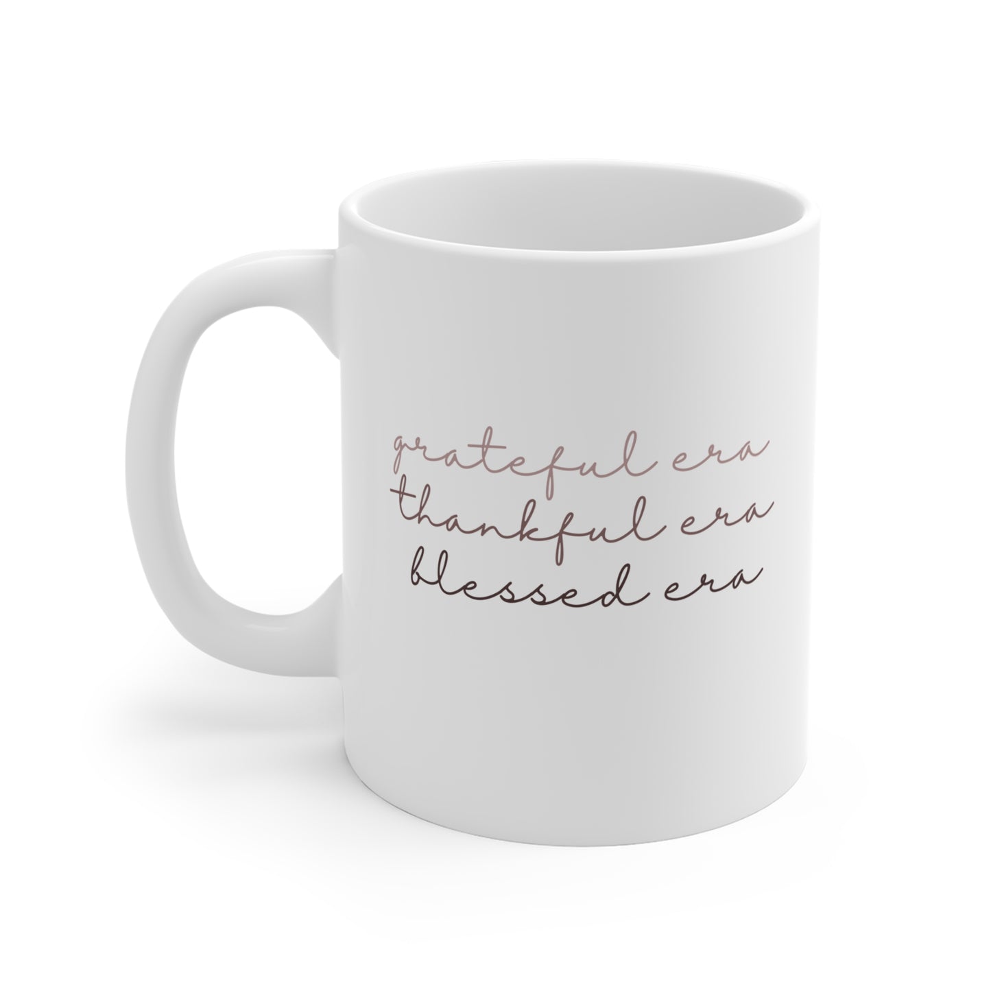Grateful Thankful Blessed Era - Coffee Mug