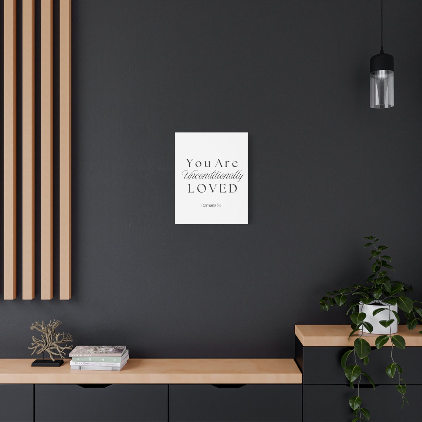 Wall Art Canvas - Unconditionally Loved