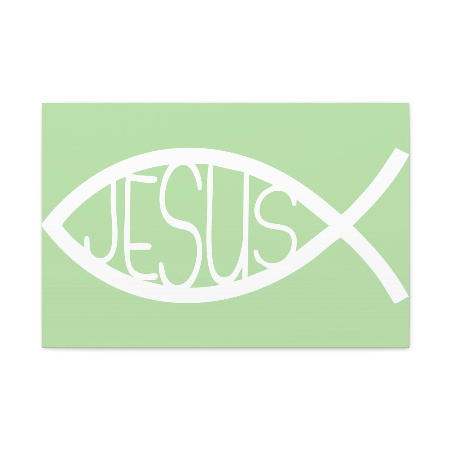Jesus Fish - Wall Art Canvas