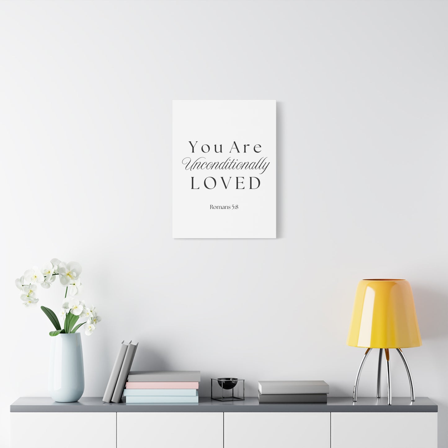 Wall Art Canvas - Unconditionally Loved