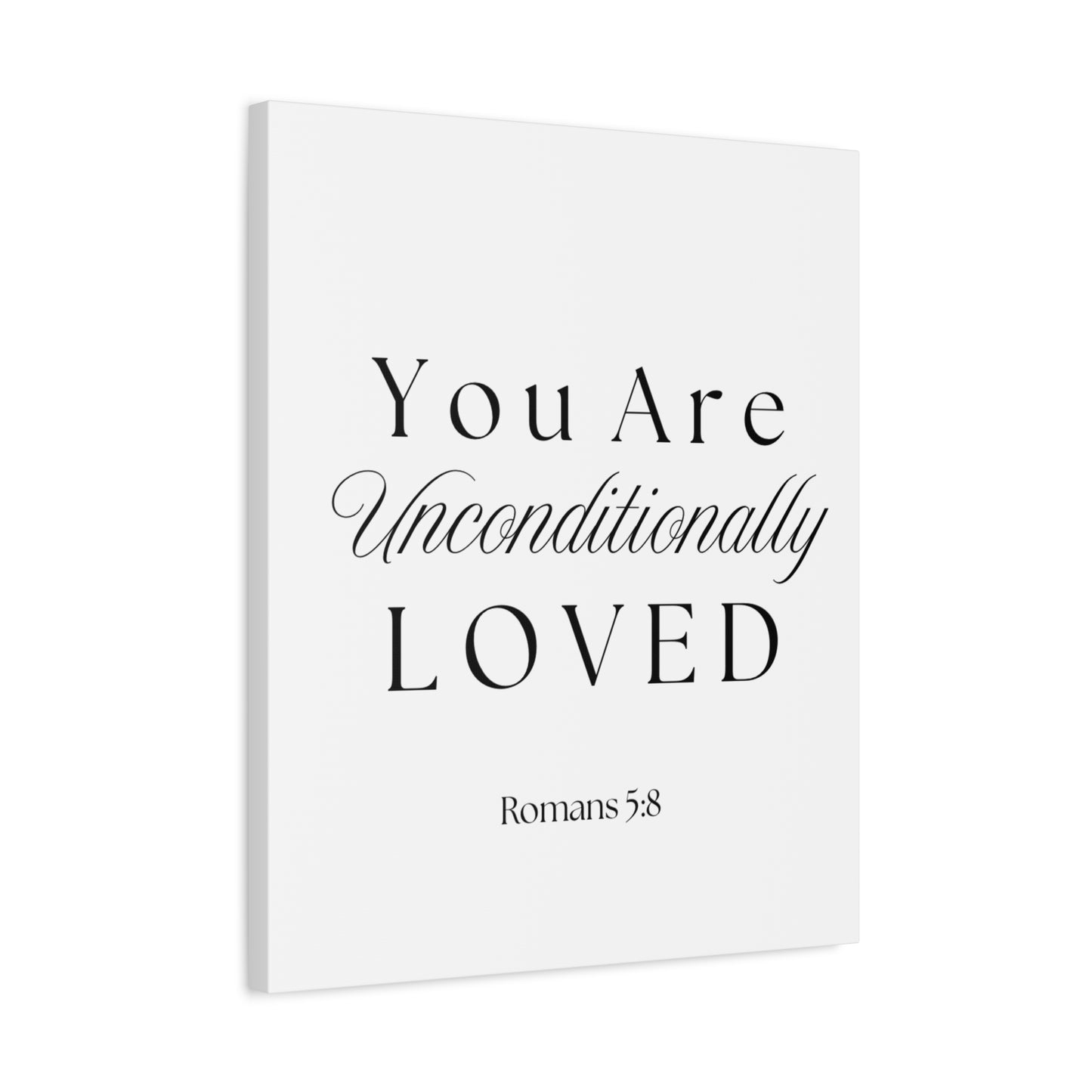 Wall Art Canvas - Unconditionally Loved