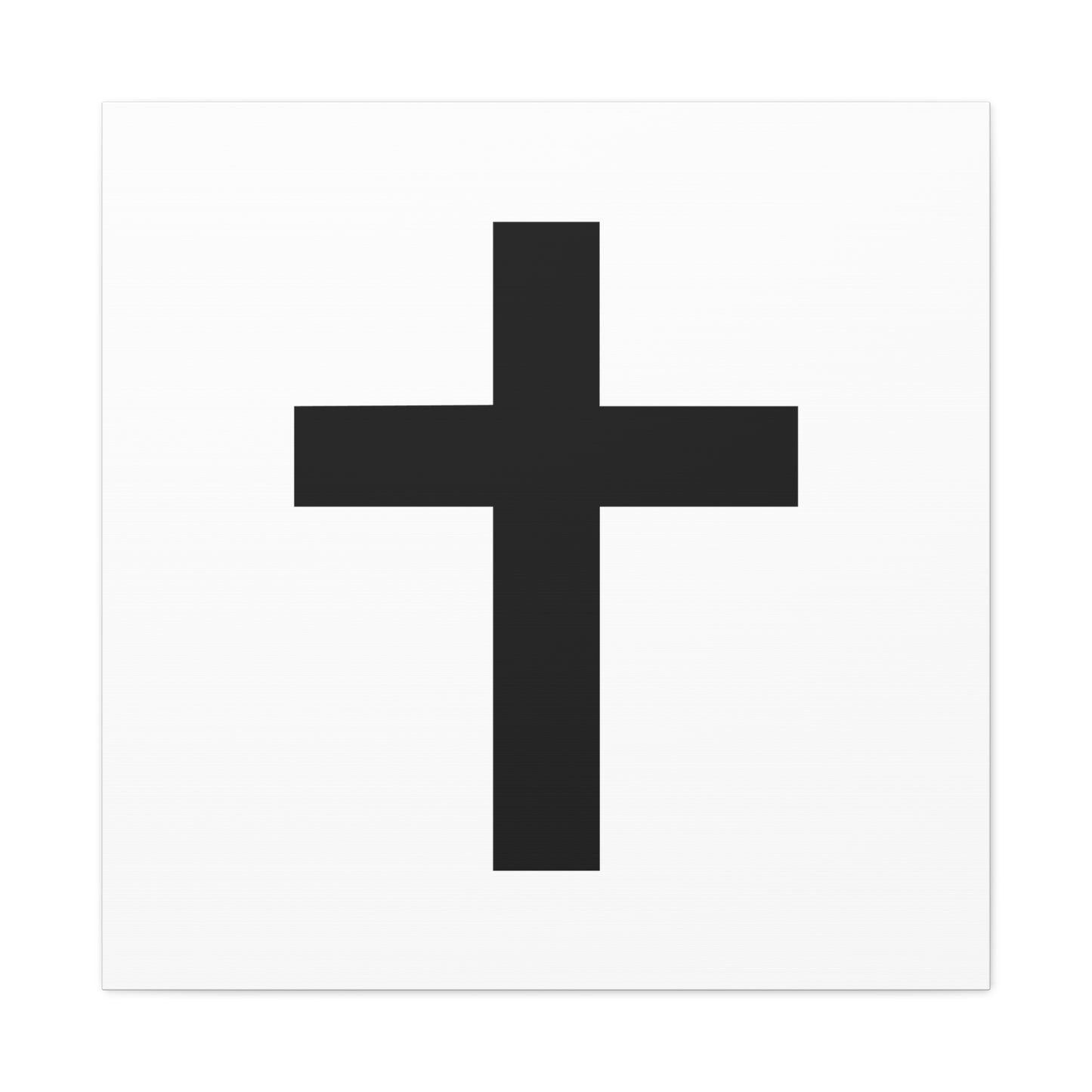 Minimalist Cross - Wall Art Canvas
