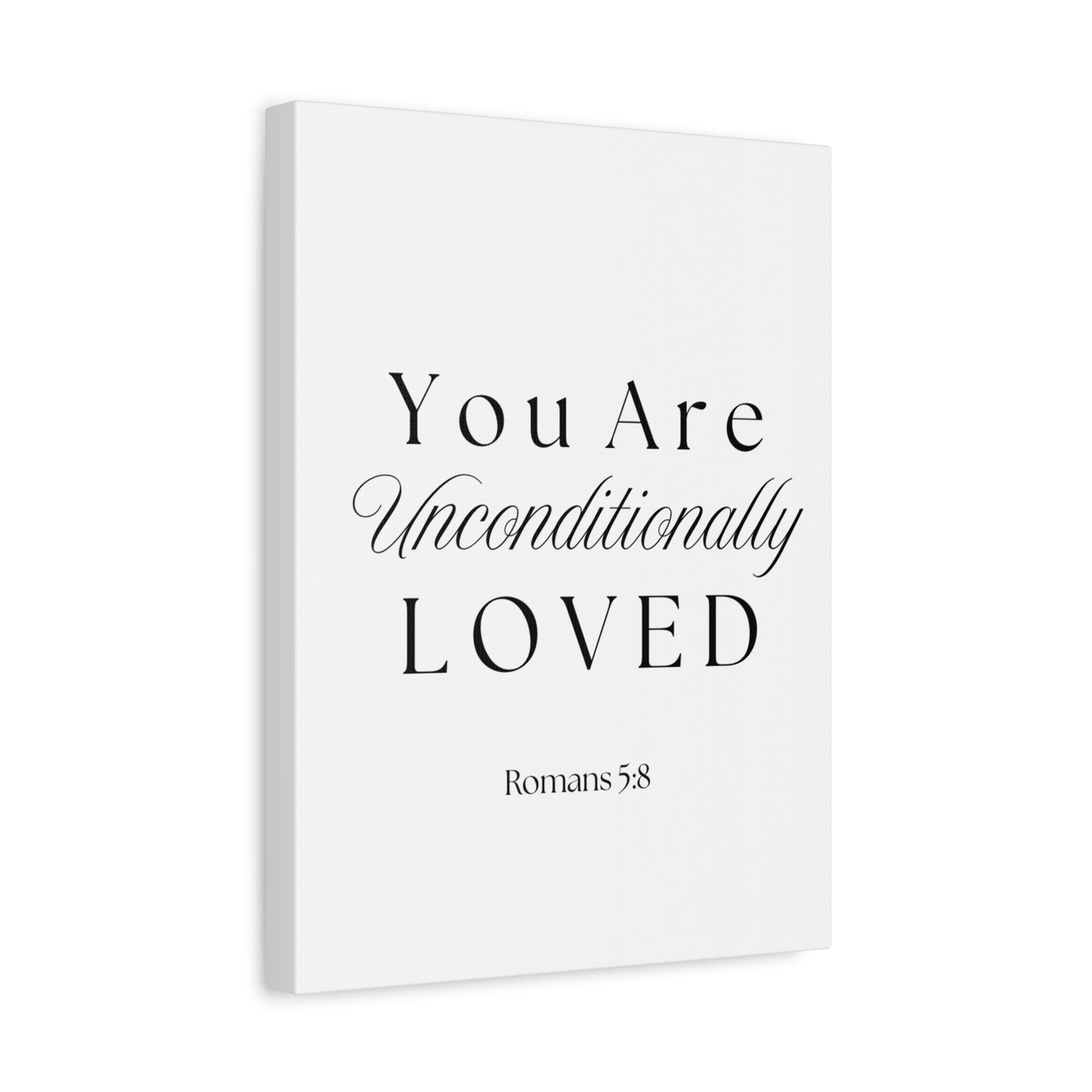 Wall Art Canvas - Unconditionally Loved