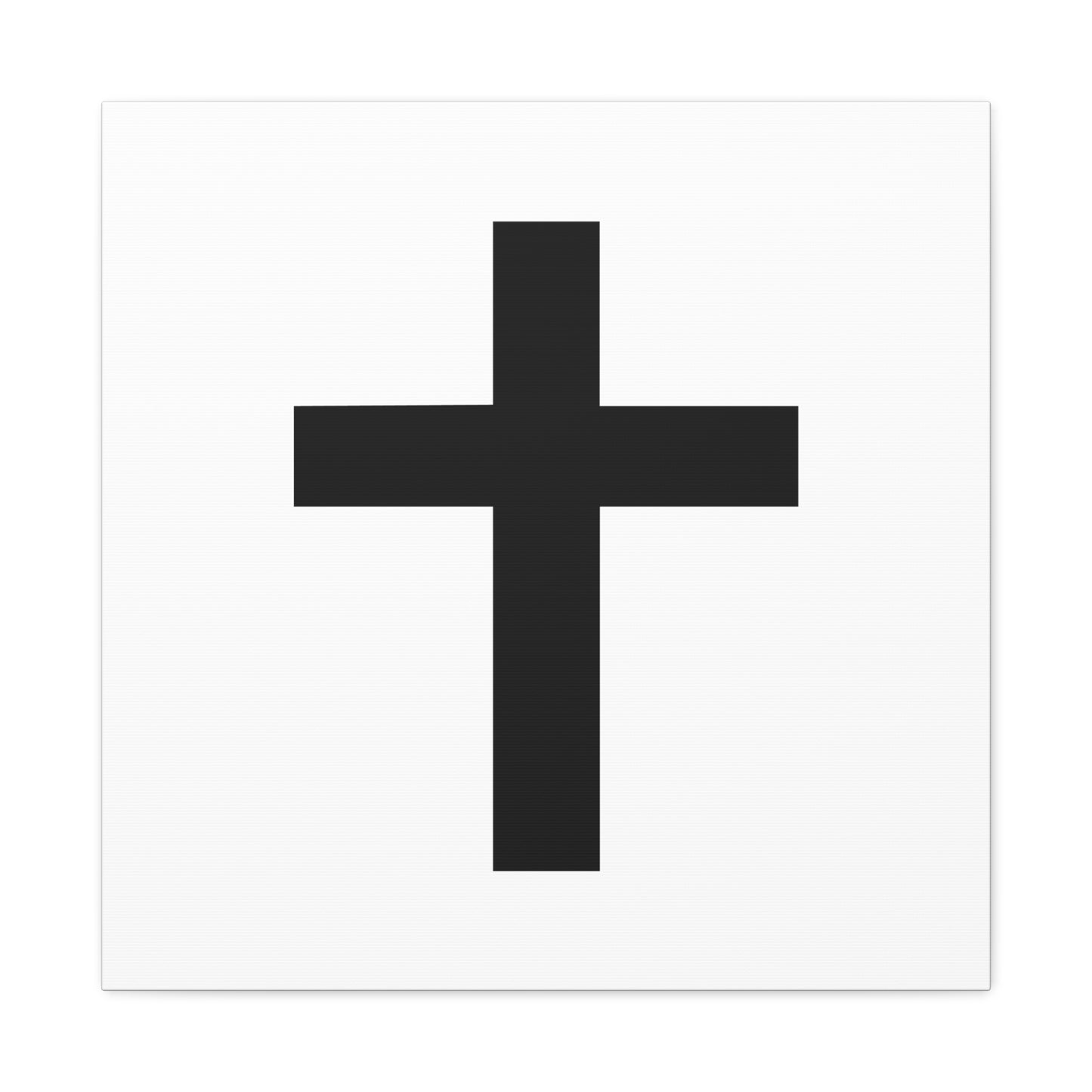 Minimalist Cross - Wall Art Canvas