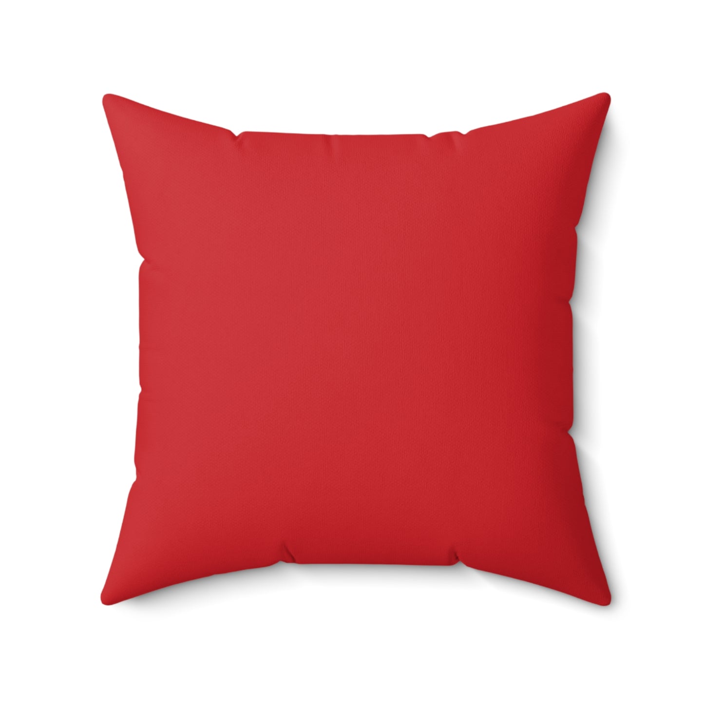 Scribbled Heart Red Pillow