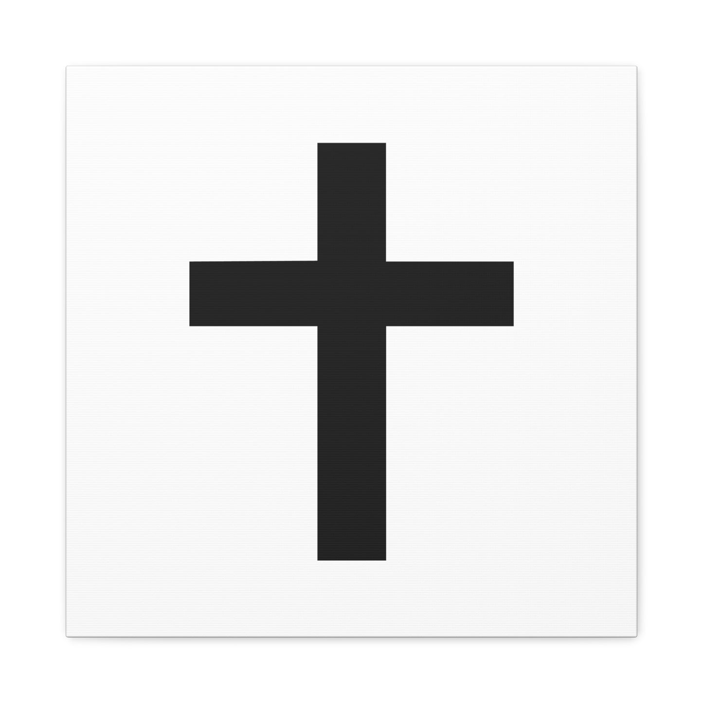 Minimalist Cross - Wall Art Canvas