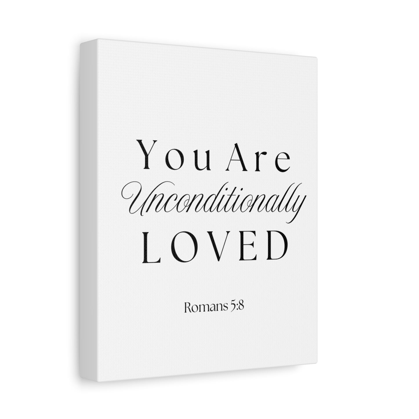 Wall Art Canvas - Unconditionally Loved
