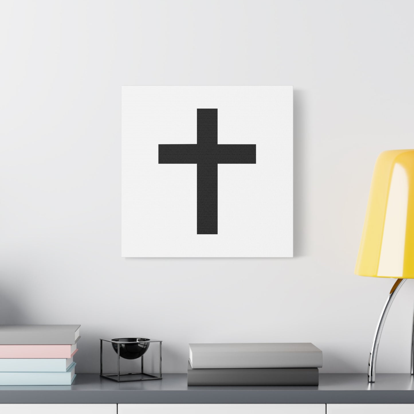 Minimalist Cross - Wall Art Canvas