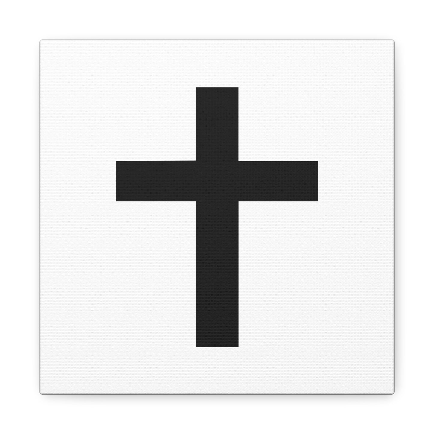 Minimalist Cross - Wall Art Canvas