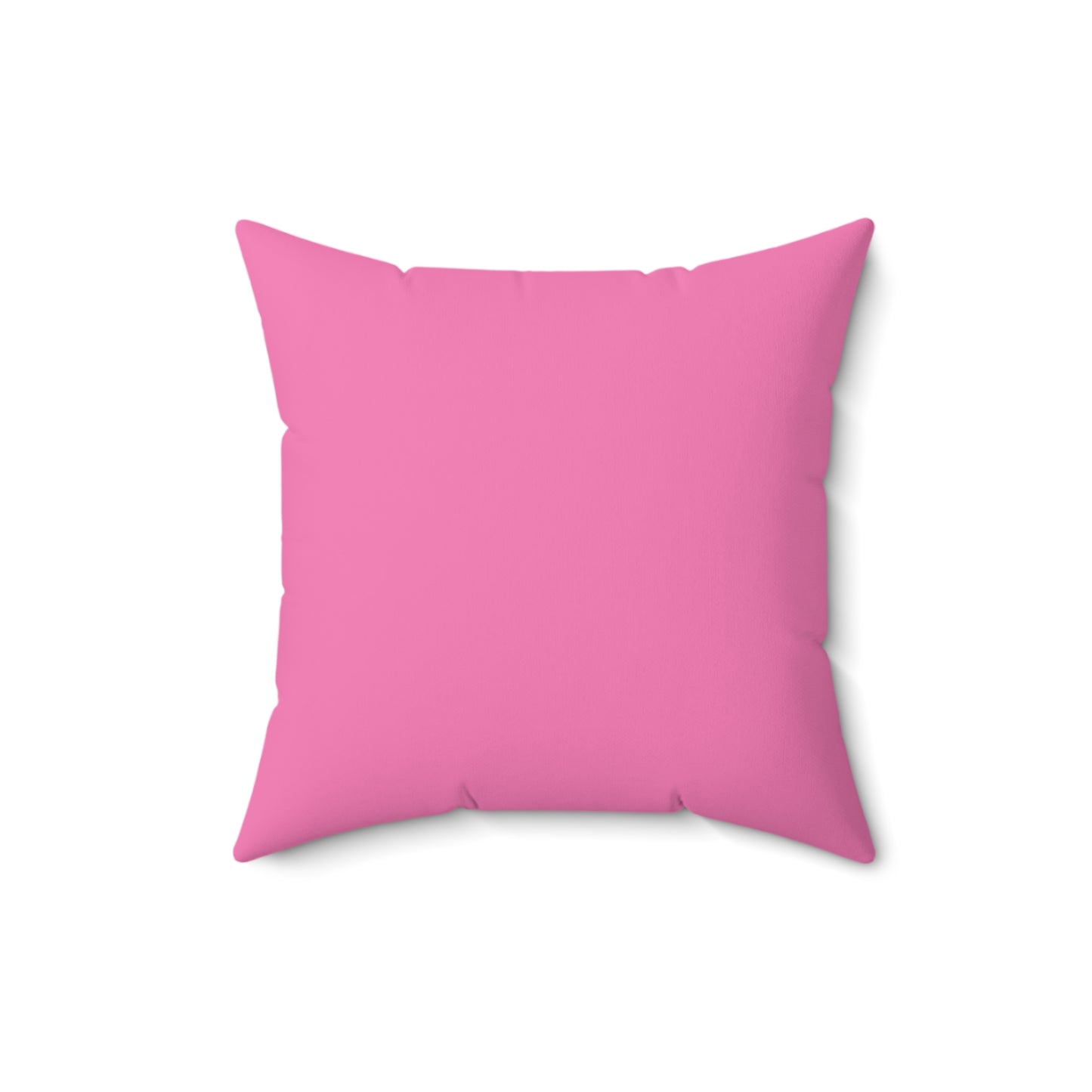 Pink Love Lives Here Square Pillow