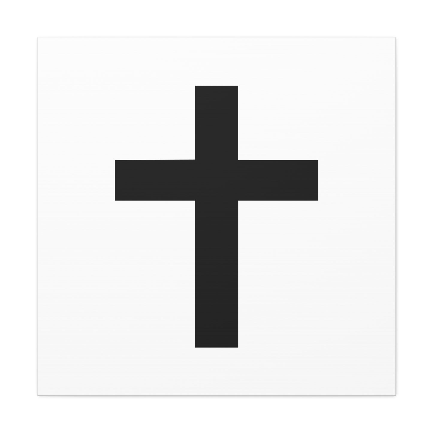 Minimalist Cross - Wall Art Canvas