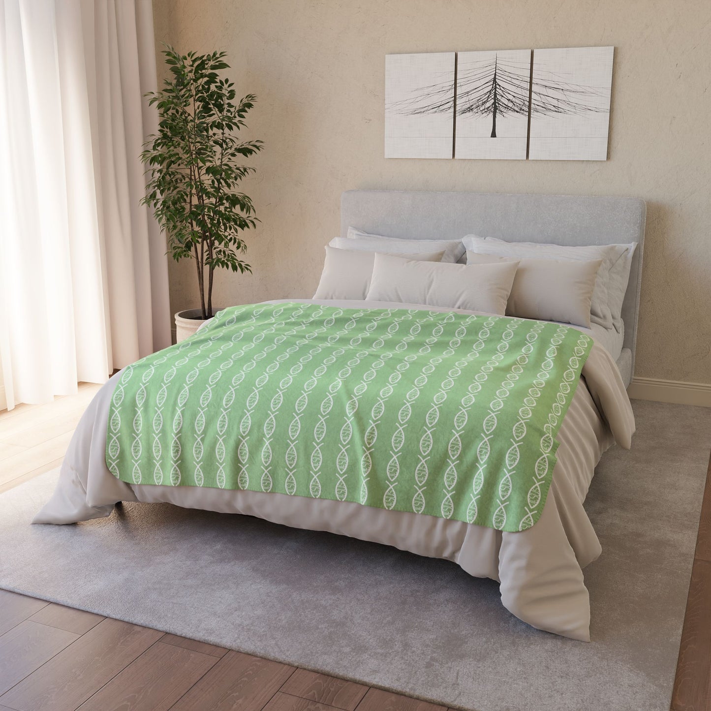 Jesus Fish Cozy Blanket