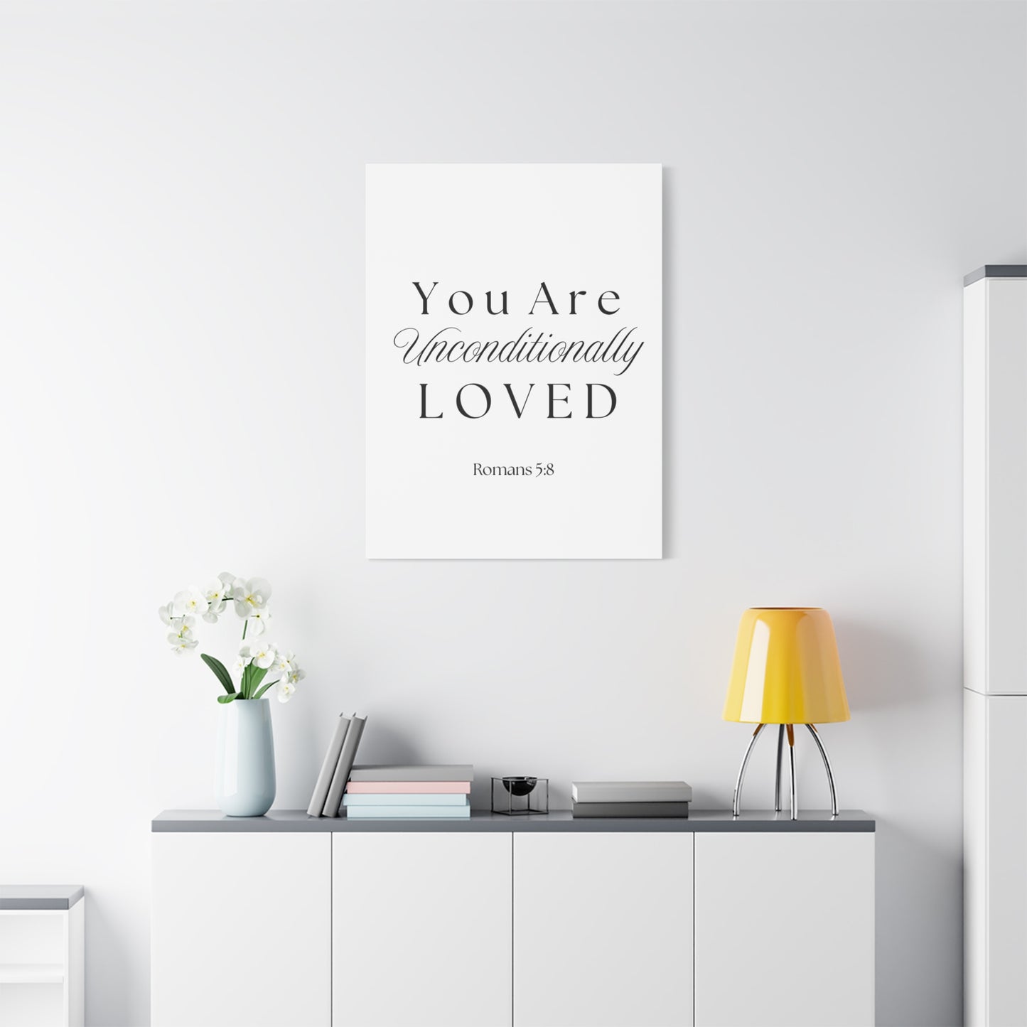 Wall Art Canvas - Unconditionally Loved
