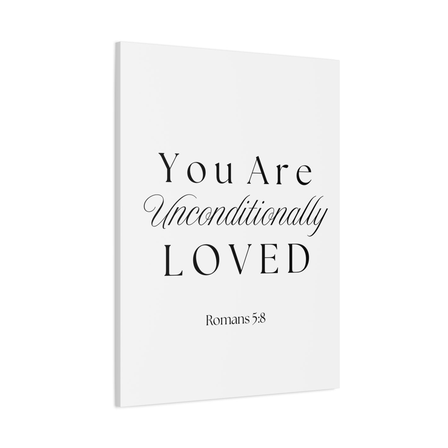 Wall Art Canvas - Unconditionally Loved
