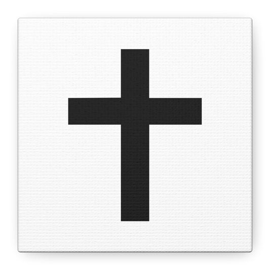 Minimalist Cross - Wall Art Canvas