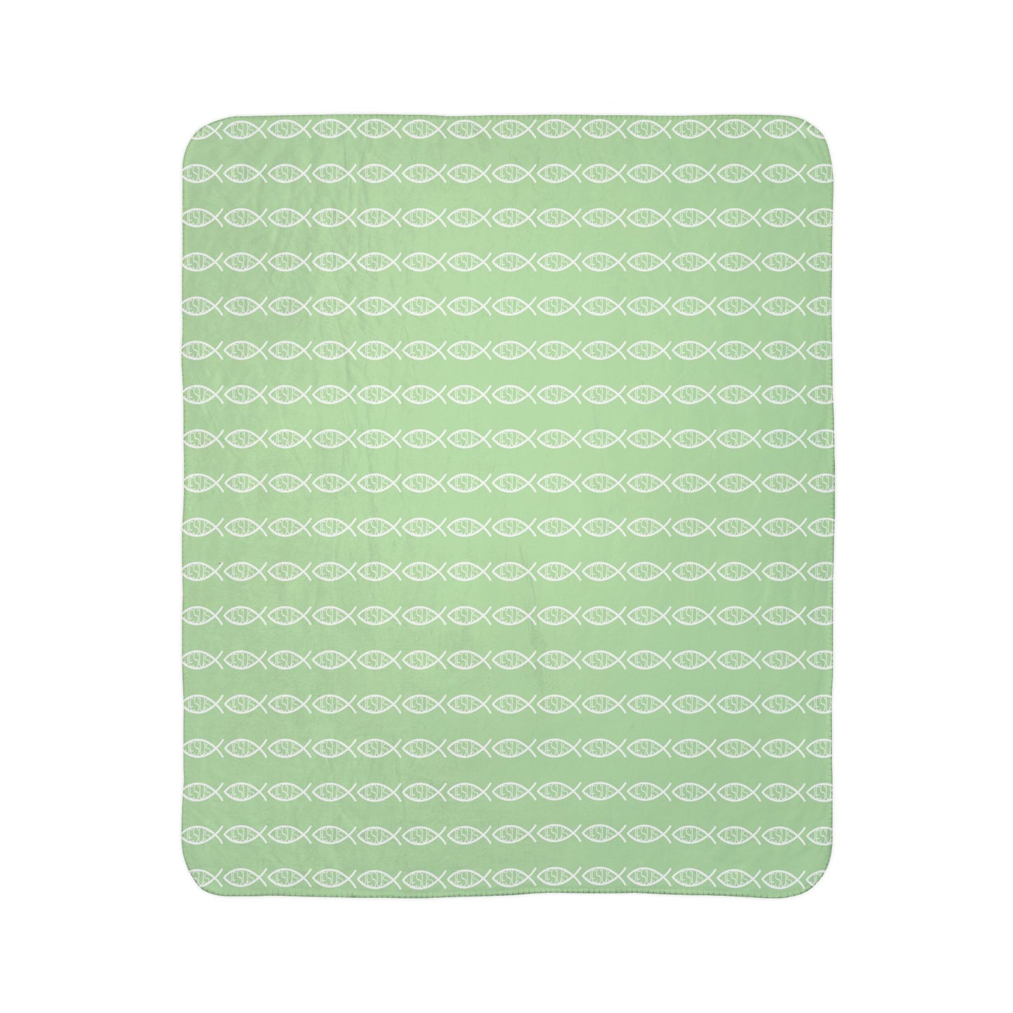 Jesus Fish Cozy Blanket