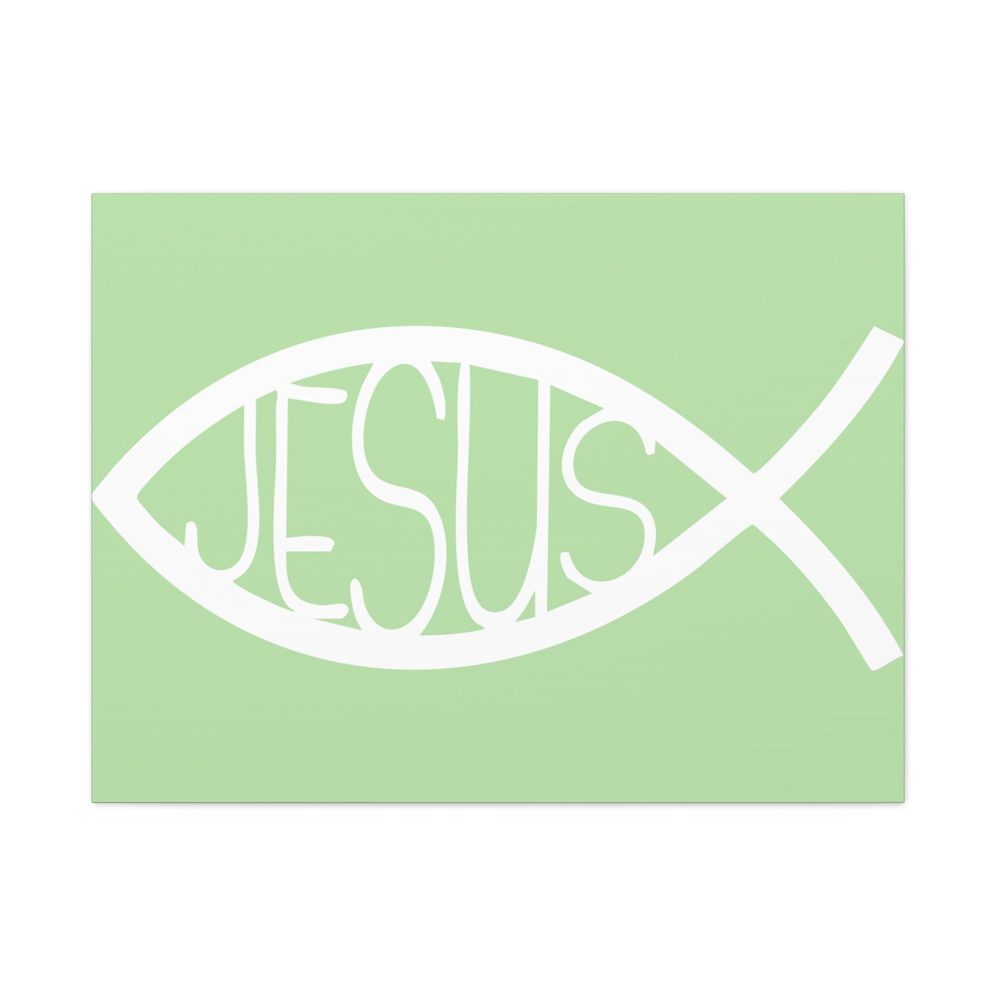 Jesus Fish - Wall Art Canvas
