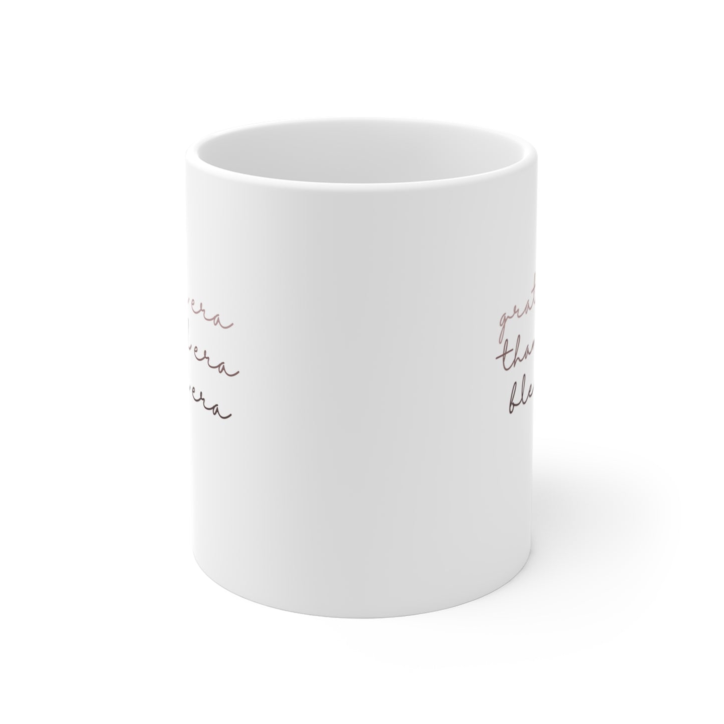 Grateful Thankful Blessed Era - Coffee Mug