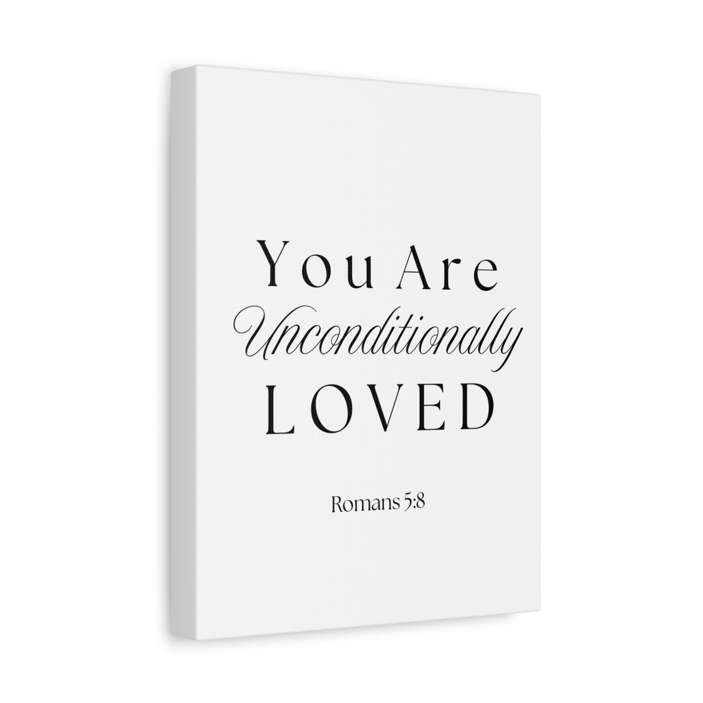 Wall Art Canvas - Unconditionally Loved