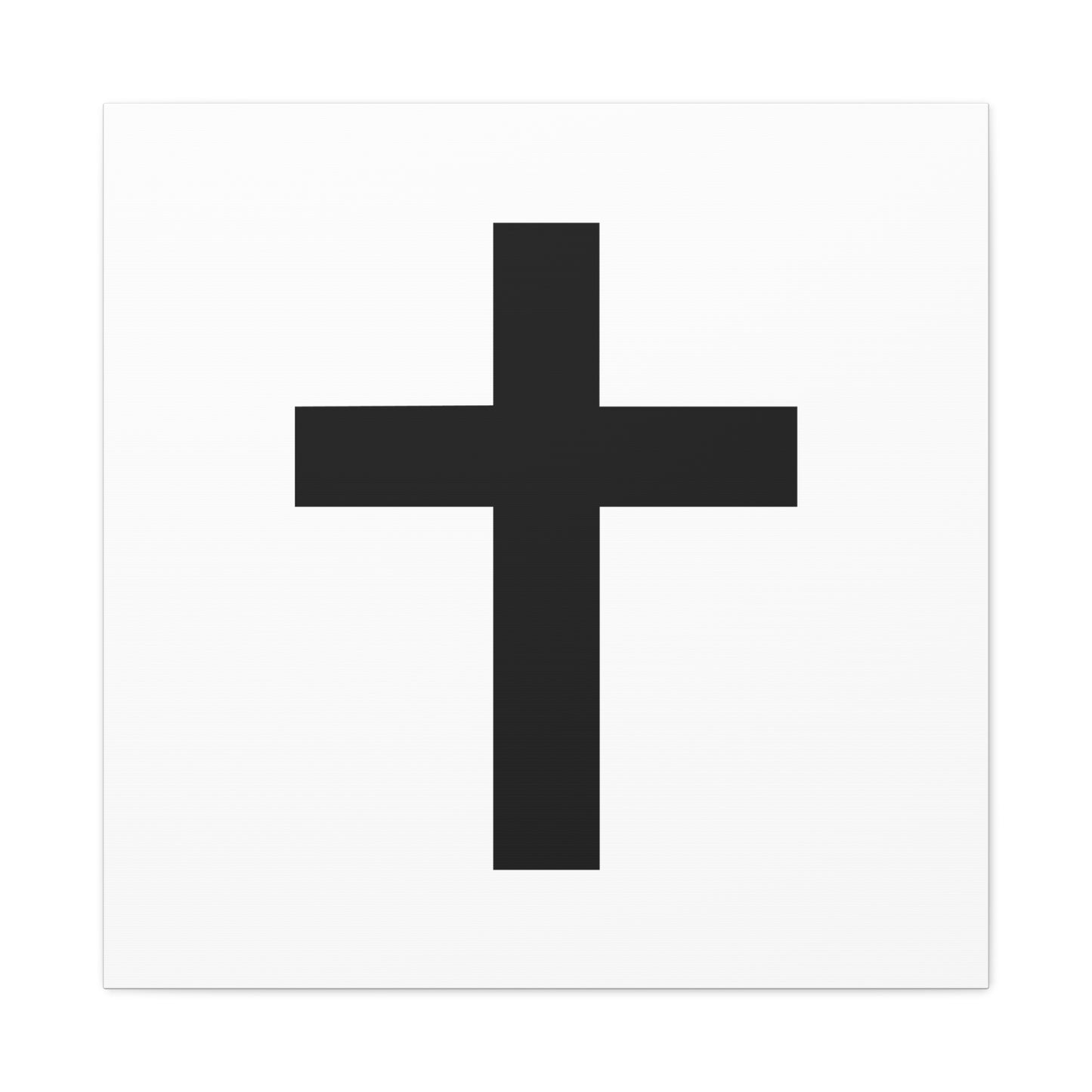 Minimalist Cross - Wall Art Canvas