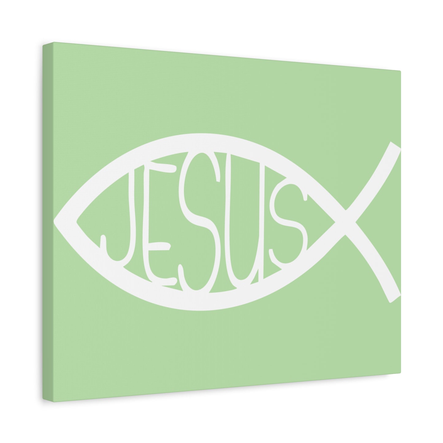 Jesus Fish - Wall Art Canvas