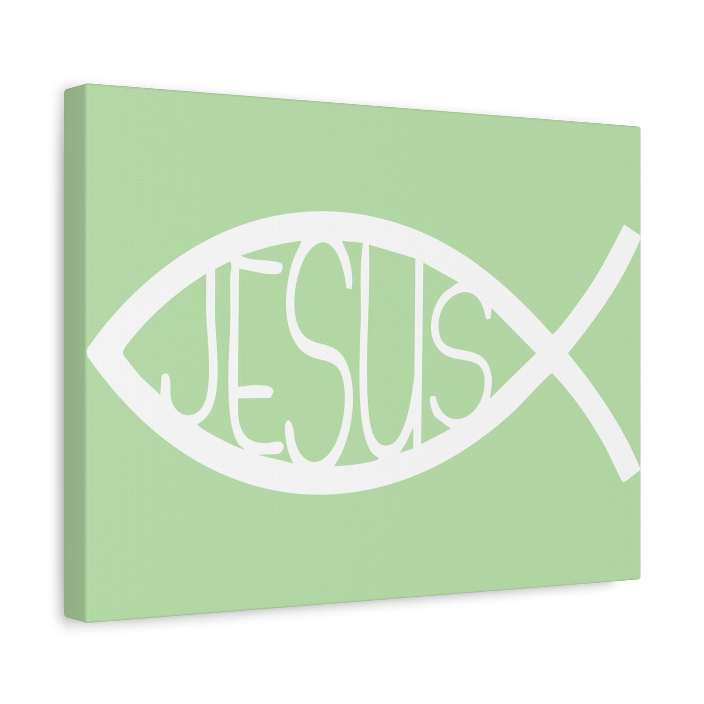 Jesus Fish - Wall Art Canvas